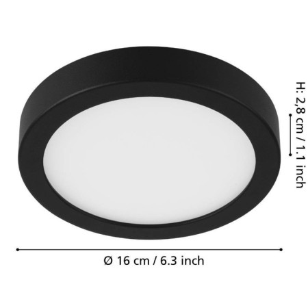 Dimmone lamp Fueva 11W LED, 3000K-3
