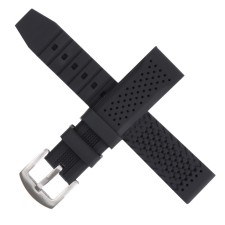 20 mm watch strap, silicone, l-22 cm