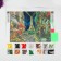 Diamond mosaic with partial filling "Paris", 30 x 40 cm, canvas, capacity. Set for creativity