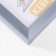 Photo frame plastic L-5 15x21 cm silver. Met. (plastic screen)