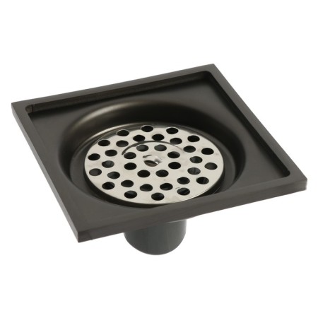 Zein gap, 100x100 mm, vertical, d = 32 mm, stainless steel, gray-5