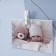 Photo frame plastic in 5 photos 9x13 cm "House" with clothespins, black 60x40x2 cm