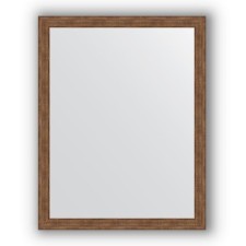 Mirror in the baguette frame - dry reed 51 mm, 73 x 93 cm, evoForm