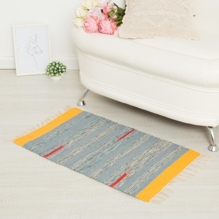 Stirip carpet, type1, size 50x80 cm (± 3 cm), cotton, color mix-7