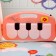 Developing rug-carrier "Safari", 2 in 1, sound effects, red color