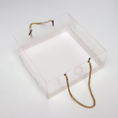 Confectionery packaging for roll, white 22 x 22 x 10-3