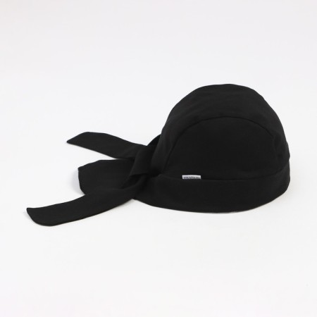 Children's bandana, black color, size 48-52-3