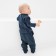 Set for a boy (shirt, pants) minku dark blue color, height 74-80