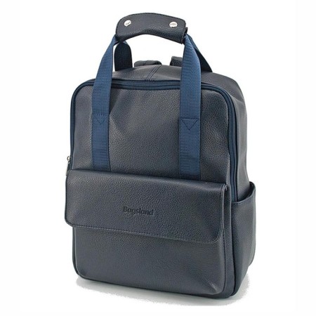 Bag-rugzak (B2750-03110) Artificial leather, blue, 1x340x11 cm