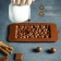 Form for chocolate of the valve "Air", silicone, 21 × 10.1 × 1 cm, brown color
