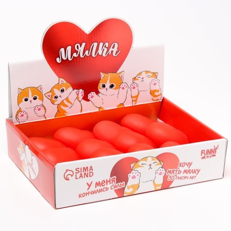 Anthistress label "Heart", with paste, in showbox-5
