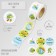Stick Paper "Tank" d = 2.5 cm 252 pcs in the roll