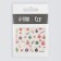 Nail stickers 8*6cm New Year's toys Z-A1189 multi-vod-volume Subway qf