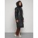 Coat insulated winter female, size 52, black color