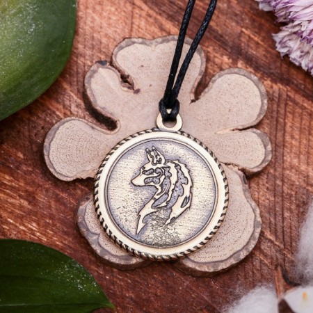 Slavic habits of jewelry bronze "Fox", 68 cm-1