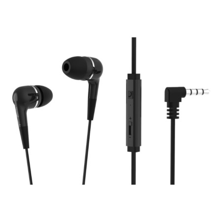 Ritmix RH-112M headphones, vacuum, microphone, 104 dB, 32 Ohm, 3.5 mm, 1.2 m, black