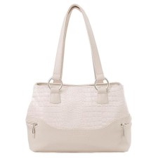 Bag Women's claim, lightning, beige color