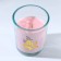 Candle in a glass of "Boss", coffee, height 6 cm