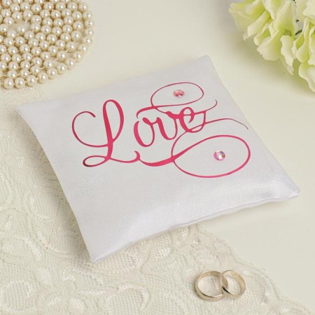 Pill for the rings "Love", white-pink-1