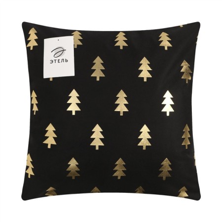 Case on the pillow Ethel "New Year's Forest" 40 x 40 cm, 100% p/e-5