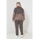 Female suit, size 66, gray color