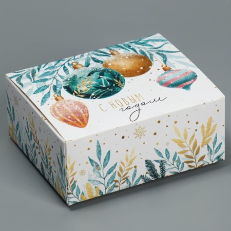 Box the team "New Year", 12 x 10 x 5 cm, New Year-1