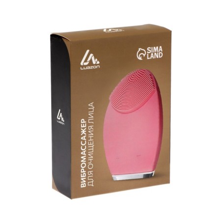 Vibro-massager for cleansing the face Luazon LEM-31, Ultrasound, 2HAAA (not included)-10