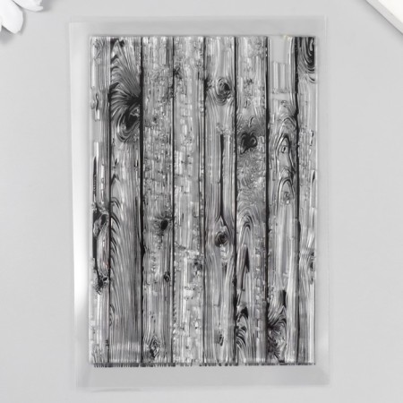 Stamp for creativity Silicon "Texture of the tree" 11x16cm-2