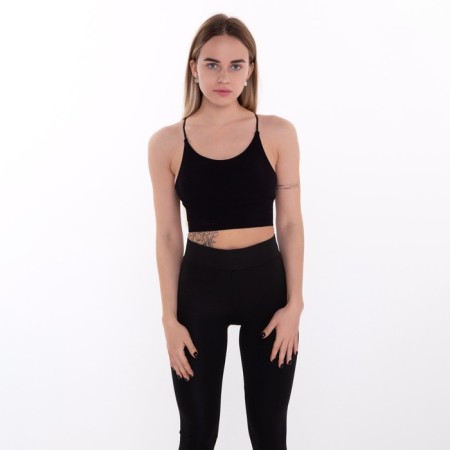 Top female, black color, size One size (42-46)
