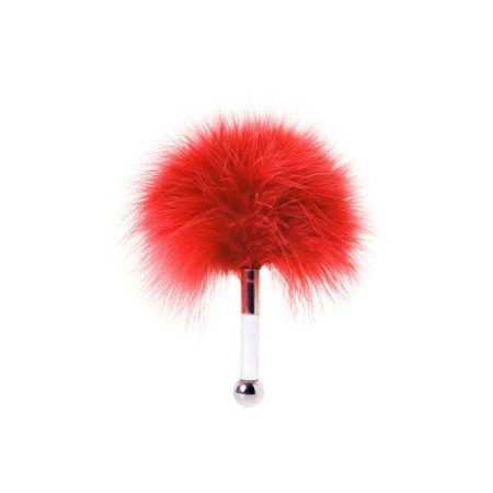 Toyfa Theater tickle, plastic, feather, red, 13 cm