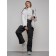 Ski suit female, size 44, white color
