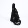 Male sling bag, artificial leather, black color