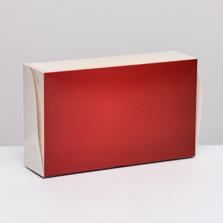 Folding box with a window for marshmallows "Golden Balt", 25 x 15 x 7 cm-2