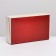 Folding box with a window for marshmallows "Golden Balt", 25 x 15 x 7 cm
