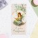 Money envelope "Happy Birthday!" glitter, elf, 8.1x16.4 cm