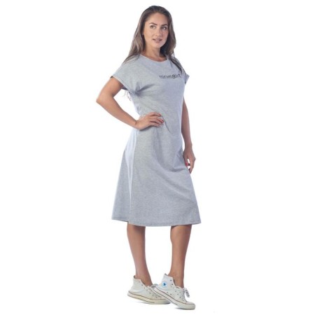 Minimalist-free dress, size 50, light-gray color-1