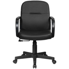 A chair for the operator Brabix Top MG-333, with armrests, leatherette, black (Z-11)