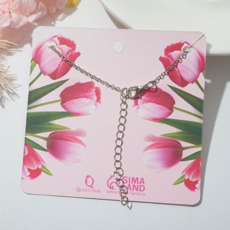 Pendant "Mom", Color Silver, 49 cm-2
