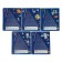 Notebook of 18 sheets in the cage "Cosmic Adventure", cover coated cardboard, rounded angles, fields, mix