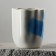 Mug ceramic uneven edge "divorces", 350 ml, blue color