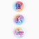 Set of icons "Nyashka cutie", d = 38 mm, 3 pcs
