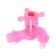 Water Cathedral Zein, with a fitting, with a crossbar, pp, pink