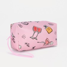 Lightning cosmetic bag, pink color