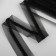Decorative braid with beads, 35 mm, 4.5 ± 0.5 m, black color