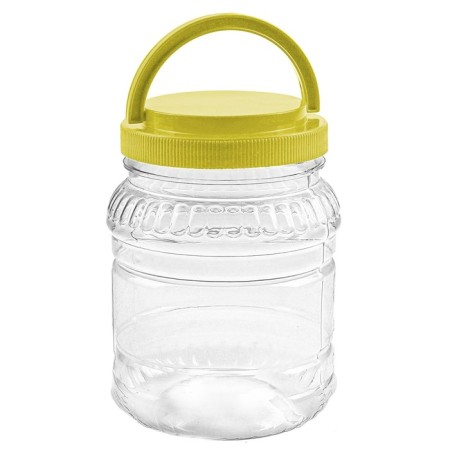 Bank for storage of products, plastic, 1.5 l, color mix-9