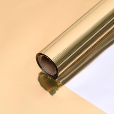 Polishk one -sided matte gold + silver, 1 x 20 m