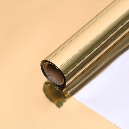 Polishk one -sided matte gold + silver, 1 x 20 m