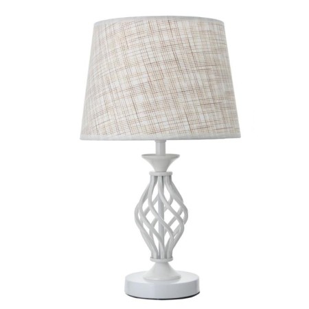 Table lamp 16229/1wt E27 40W white 25x25x42 cm Risalux-7