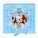 Box for 9 sweets with cells “Snow Tale” 14.8 x 13.5 x 3.5 cm, New Year