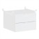 Suspended cabinet "Fly" for the table, 400 × 416 × 255 mm, white color